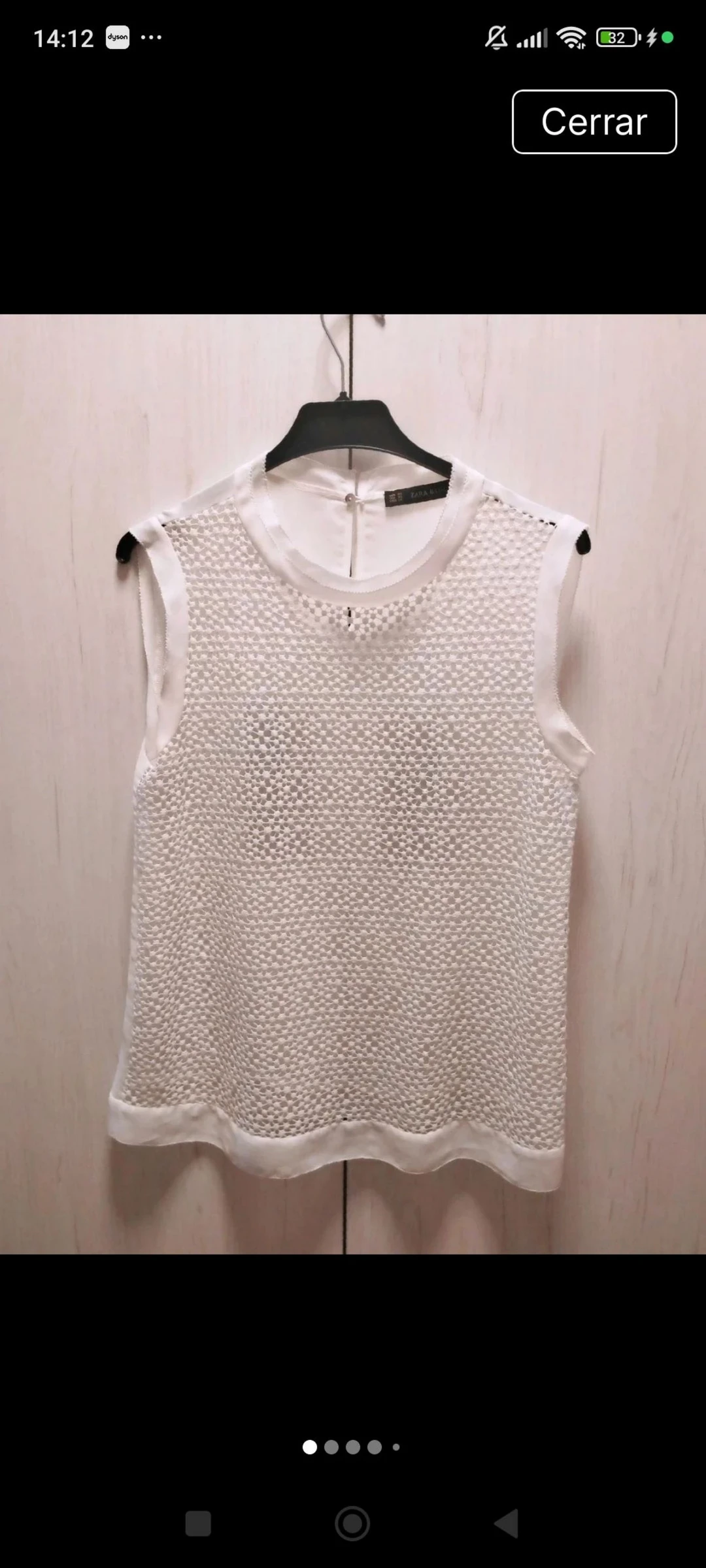 Zara Blusa bordada Preciosa tamanho PP – photo 4